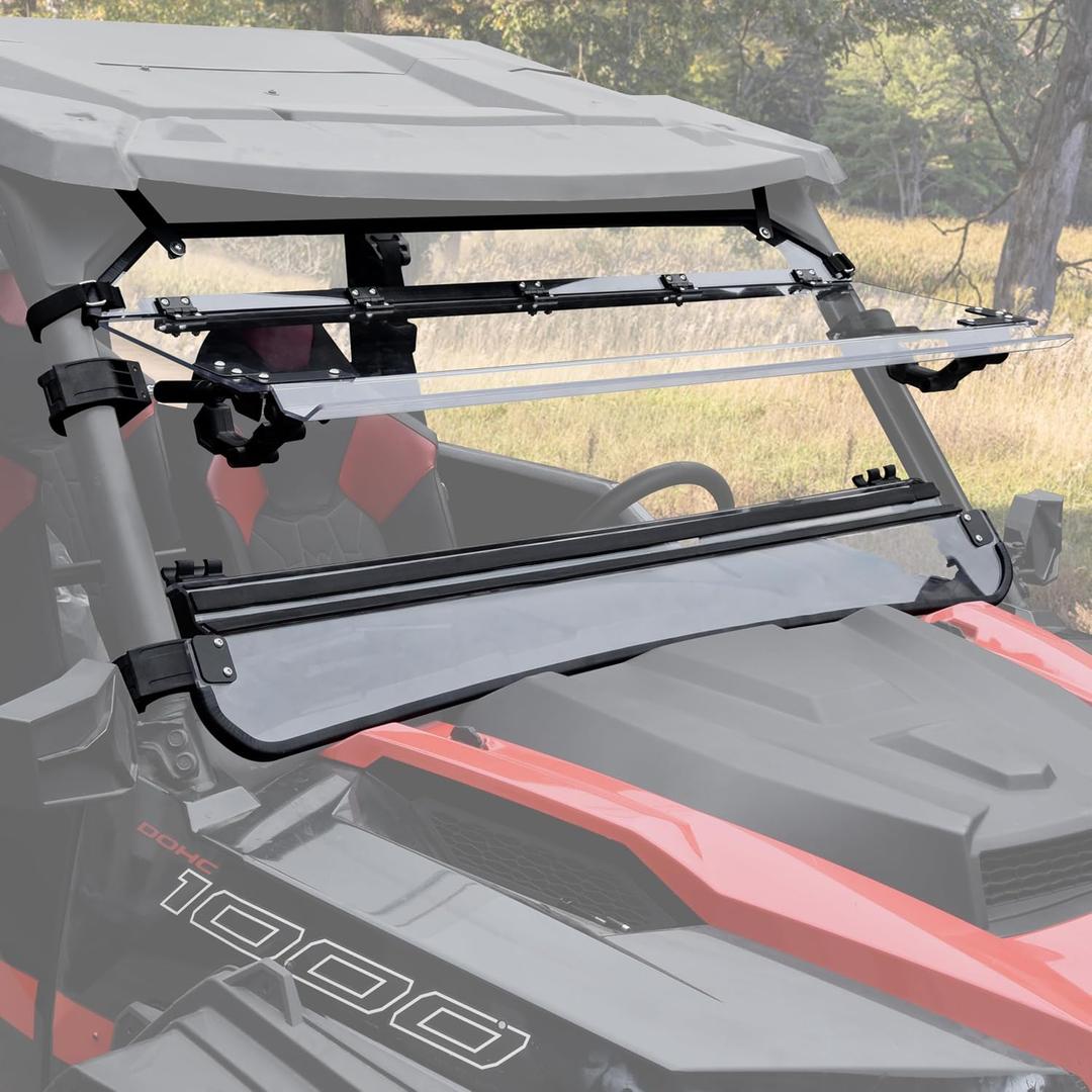 Flip Up Windshield for Polaris General 1000/XP 1000/4 2016-2026