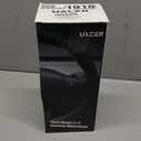 Uxcer Nappa Leather Steering Wheel Cover Compatible with Tesla Model 3/Y 2016-2025 2026 Juniper/Highland, Non-Slip Breathable Model 3/Y Steering Wheel Protector, Black