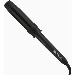 REVLON SmoothStay Coconut Oil Infused Hair Curling Iron - Barrel Curling Iron 1  Inch for Loose Curls, Shinier, Visibly Smoother Hair (1  in) (1-1/2 Inch CURLING IRON, Black)
