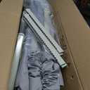 3-Piece King Size Bed Rail for Toddlers - Adjustable Baby Bed Rail Guard, Kids Safety Bed Rail for King Size Bed (78.7"x78.7"x74.8"-Grey)