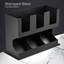 GALVANOX Pod Dispenser Designed for Nespresso Vertuo Capsules (3 Box Sleeve Holder) Freestanding Countertop Organizer Stand, Non-Slip Steel Base, Dispenses 3 Coffee Flavors (30 Vertuoline Pods)