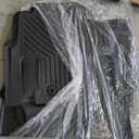 OEDRO Floor Mats Fit for 2002-2008 Dodge Ram 1500 Quad Cab, 2003-2009 Dodge Ram 2500/3500 Quad Cab, All Weather Floor Liners Unique Black TPE Front & 2nd Seat