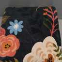 8x10 Area Rugs for Living Room: Washable Rug Stain Resistant Distressed Vintage Floral Rug Non Slip Low Pile Faux Wool Soft Large Area Rugs for Bedroom Bedside Farmhouse Dining Room Kitchen Nursery