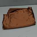 VACVELT Charmeuse Satin Fabric by The Yard, 60 Inch Wide Chocolate Brown Satin Fabric Shiny & Soft Cloth Fabric, Silky Satin Fabric for Bridal Dress, Wedding Decorations, Crafts, Sewing (1 Yard)