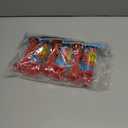 ArtCreativity Mini Air Horn Pump Noise Makers, 10-Inch Airhorn Noisemakers for Sporting Events, Set of 3 Blow Horns for Safety, Celebrations, Birthday Party Favors and Goodie Bag Stuffers for Kids