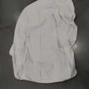 2 Pillow cases: 30" x 20"; white bag: 14" x 14"; White sheet: 106" x 80"; Fitted sheet: 55" x 80"