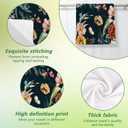 Boho Flowers Hand Towels for Bathroom,Set of Lightweight Breathable 2 Soft Absorbent Kitchen Towels Set for Gym Bathroom Hotel Sport