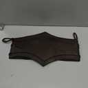 L'VOW Brown Leather Corset Belt Women Renaissance Belt Medieval Viking Belt Wide Cinch Belt (Brown, L)