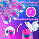 EDsportshouse Decorate Your Own Water Bottle Kits for Girls Age 4-6-8-10,Mermaid Painting Crafts,Fun Arts and Crafts Gifts Toys for Girls Birthday Christmas(Mermaid)