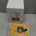 Yuanshikj Electronic Deluxe Digital Security Safe Box Keypad Lock Home Office Hotel Business Jewelry Gun Cash Use Storage (Silver 1)