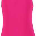 Girls One Piece Swimsuits, Toddler Girls Swimweargirls Bathing Suits, Cute Summer Beach Pool Outfit 3-12 Years (US, Age, 12 Years, Red)