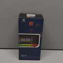 Alarm Clock Speaker Wireless Charger, Digital Alarm Clocks Bedrooms Bluetooth, Alarm Clock Dimmable Light Bedrooms Dual Alarm Snooze Dimmer 12 24H RGB Night Light Bluetooth USB AUX, Gray