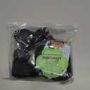 EXPAWLORER Dog Shoes for Small Medium Large Dogs, Waterproof Non-Slip Dog Snow Booties for Winter with Socks, Easy On & Off Pet Boots & Paw Protectors, Easy-Clean for Beach Outdoor Rain (Black S) (Size 3/S (Paw Width:1.6in))