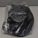 HADZAM Block Grain Leather Cowboy Hat for Men Women Shape able into Out Back hat Durable Leather Hats for Men | Western hat (X-Large, Black)