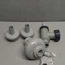 Intex 26005E Above Ground Swimming Pool Inlet Air Water Jet Part Kit with Plunger Valve, Strainer Connector, Jet Nozzle, Strainer Grid & More