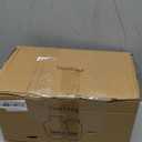 Large Ceramic Rustic Vase, 11 inch Minimalist Decorative Farmhouse Tall Vase for Home Decor, Living Room, Shelf Decor, Enterway, Wedding, Table Decoration, White