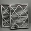 20x25x3 MERV 13 Pleated Air Filter Replacement Compatible with Honeywell Home Air Filter and Zephyr VGF Series 20x25x3 Whole Home Return Air Grille Filter, MERV 13 Air Filtration System, 2 Pack