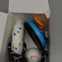 Aktor E-TPU Dog Balls, Interactive Dog Toys Tug of War, Teething Toys for Boredom to Keep Them Busy, Indestructible Dogs Toy for Dogs 2 Types (5 inch, Lemon-Blue)