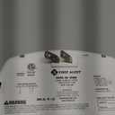 First Alert Carbon Monoxide Detector, Plug-In Alarm with Test & Silence Button, CO600, White, 1-Pack