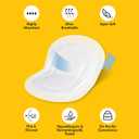 Medela Ultra-Breathable Nursing Pads, Highly Absorbent, Super Soft, Discreet Design for Comfortable Wear, Pack of 200