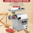 1.15HP Commercial Meat Grinder #12,264 Lbs/H Sausage Stuffer Machine