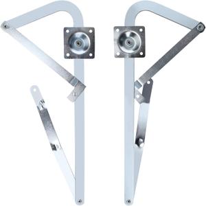 55-2 Attic Ladder Hinge Arms 1 Pair Fits for 2010-Up Werner Mk 5, WU2210, W2208, W2210 Attic Ladder Pull Down System Hardware Kit Counter Balance Arms Hinge Kit