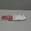 Zbroh Handmade red/White//Green/Blue Rhinestones Applique Sewing Beads Stones Trim lace Patches Accessory for Dress Clothes one Pair (Red)