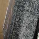 PURE ERA Bullnose Carpet Stair Treads Set Tape Free Non-Slip Indoor Stair Protectors Pet Friendly Rugs Covers Soft Skid Resistant Washable Reusable 9.5" x 30"(14 Pieces,Dark Gray)