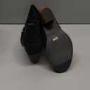 Luoika Women's Wide Width Low Heel Side Zipper Ankle Boots Size 13XW