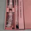 Farery PRO 3-in-1 Thermal Brush Set - Adjustable Temperature, Detachable Curling Brush Heads (1.25", 1.5", 1.77"), Dual MCH, 20s Fast Heating for Quick Volume & Effortless Curls, Rose Pink