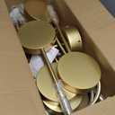 Modern LED Chandeliers Round Pendant Light Farmhouse Gold Sputnik Chandelier Mid Century Ceiling Light Fixtures for Dining Room Bedroom Living Room Kitchen Hallway Foyer11-Light