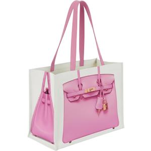 Chic Canvas Tote with Fashion-Inspired Print  Funny Gift Bag for Women, Stylish Holiday Present, Foldable Everyday Carryall