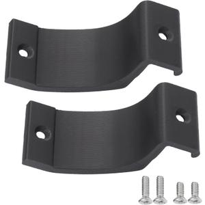 Shower Door Towel Bar Brackets for Bypass, Replacement Nylon Towel Bar Bracket Parts 2 Pcs