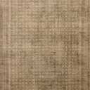 Loloi Chris Loves Julia Ramona Wheat/Tobacco 5'-0" x 5'-0" Round Accent Rug