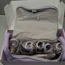 MESCOMB Dual Voltage Hair Dryer Brush for Travel,
