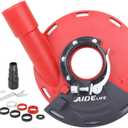 Aidelife Dust shroud for angle grinders,Universal 5 inch