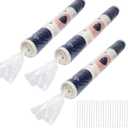 3 Pcs   Plastic Rug Storage Bag, Fits Rug up to 9'x 12' Large Clear Carpet Bag Moving Bag with 100 Pcs Zip Tie Perfect for Storage, Moving, Packing, Shipping