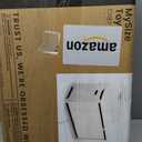 Delta Children MySize Deluxe Toy Box, Bianca White