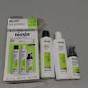 NIOXIN Scalp + Hair Thickening System Kits | For Natural, Colored, & Damaged Hair with Light to Progressed Thinning | Strengthen & Boost Hair Density with Niacinamide & Biotin | 1 Month Supply