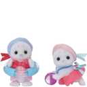 Calico Critters Seal Family - 4 Collectible Figures for Ages 3+