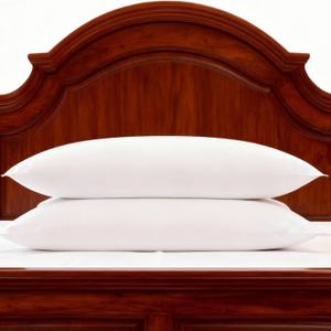 Gooeb Bed Pillows King Size Set of 2 Medium Support Pillow for Stomach Side Back Sleeper Basic Soft Down Alternative White 20x36 inches