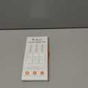 3 Pack Luggage Tags - Quick Install, Privacy Protection, Airplane Travel Essentials for Suitcases, Durable Leather - Lichee Coffee