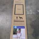 PetSafe Sliding Glass Pet Door - No-Cut DIY Install Doggy Door for Renters - Aluminum Frame - Adjustable Height 75 7/8" to 80 11/16" - Ideal for Large Dogs Up to 100 lb - White