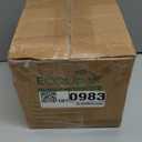 ECOLipak 6 Inch Disposable Compostable Small Paper Plates, 200 Pack Recycled Sugarcane Bagasse Biodegradable Heavy Duty Mini Dinner Appetizer Cake Dessert Plates for Party(White)