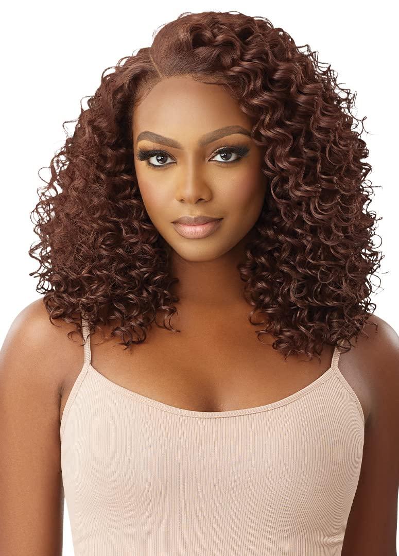 Outre Perfect Hairline 13x4 HD Lace Front Wig DOMINICA 16" (cream soda)
