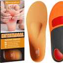 Arch Support Insoles with Metatarsal Pads, Orthotic Inserts for Metatarsalgia, Morton's Neuroma, Plantar Fasciitis, Ball of Foot Pain Relief, Man Women Insole for Standing All Day-D