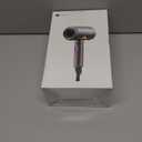 slopehill Professional Ionic Hair Dryer, Powerful 1800W Fast Drying Low Noise Blow Dryer with 2 Concentrator Nozzle 1 Diffuser Attachments for Home Salon Travel (Grey)