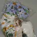 4 Pack Safari Jungle Animals Neutral Unisex Fitted Nursery Baby Sheets Set Toddler Mattress Sheets for Baby Boys or Girls (Bassinet Sheets)