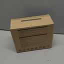 Veriligt 2 Pack 6 Inch 5CCT LED Recessed Light, Silm Canless Recessed Lighting, Dimmable, Damp Rated, 2700K-5000K, Wafer Ceiling Downlight with Junction Box, 1200LM, 12W 120V, Black, ETL&FCC