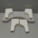 Squatting Potty for Adults, 6.7" Toilet Stool Squat Adult, Portable Poop Stool Adult for Bathroom, Toilet Foot Potty Stools for Pooping, Lightweight Banco para Bano for Travel, Non-Slip (1Pcs, Gray)